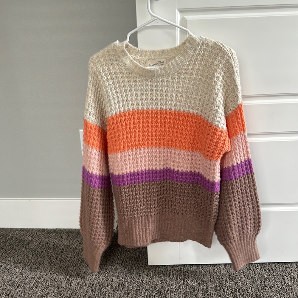 Colorful sweater